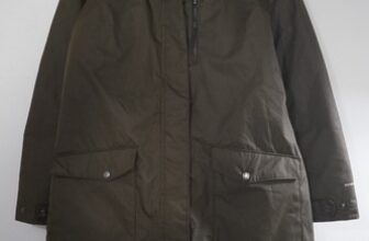 Columbia Size Large Long Parka Olive Omni Heat Faux Fur Hooded Jacket Women