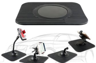 In Car Slim GPS Dashboard Mount Holder SAT Nav Dash Mat For Satnav TomTom Navmn