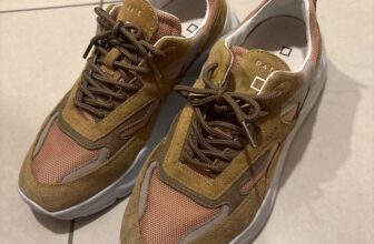 Men’s High-Top Leather Sneakers – Lace-Up Walking & Casual Sports Trainers Shoes