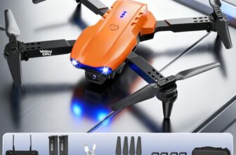 RC Drone HD Dual Camera WiFi FPV Foldable Quadcopter Remote Control 4 Battery