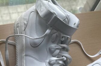 Nike Air Force 1 Mid Triple White Size 10