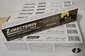 Zimecterin Gold Paste for Horses Equine Oral Use (10 Boxes) [12/2027]