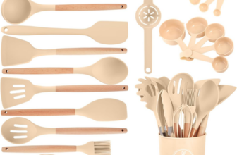 Kitchen Utensils Set – 34 PCS Non-Stick Silicone Cooking Utensils Set Spatula Se