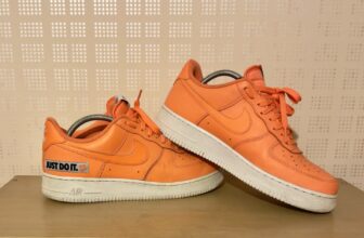 Nike Air Force 1 Low Just Do It Pack Orange 2018. Comes With A Replacement Box.