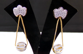 Indian Bollywood Wedding Gold Plated Fashion Jewelry Ethnic AD CZ Earrings Set