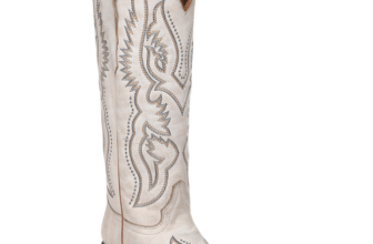 Circle G by Corral Ladies White Embroidery Triad Tall Top Western Boot L8073