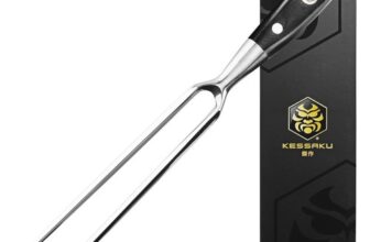 Kessaku 7″ Carving & BBQ Meat Fork – Dynasty Series – HC Stainless Steel