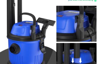 3000W Bagless Compact Cylinder Vacuum Cleaner Hoover 1.5L 30Kpa Power