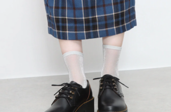 DR. MARTENS LEONA HEELED PLATFORM DERBY IN SMOOTH LEATHER MSRP $190