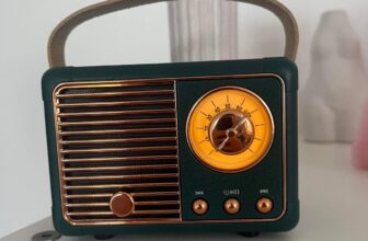 Retro Bluetooth Speaker, AUX Audio – UK SELLER