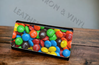 Women’s Trifold Wallet – M n M Candy Pattern Design