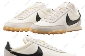 Nike Waffle Racer Sail Black White IM8658-101 Men’s Size