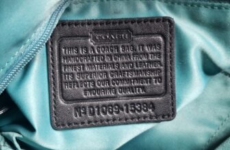 COACH Alexandra Black Crocodile  Leather Tote Bag 15384 Teal Lining w/ Key Tag