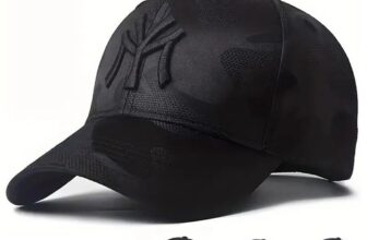 Unisex Camo Baseball Hat – Adjustable Letter Embroidery Cap for Men & Women