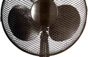 Brand New 12″ Desk Top Fan Black Oscillating 3 Speed Cooling Air Home Office