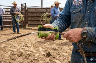 ROOSTER CROWS ROPE CLEANER            RODEO, Lariat, Cowboy, NRS, Saddle, Ranch