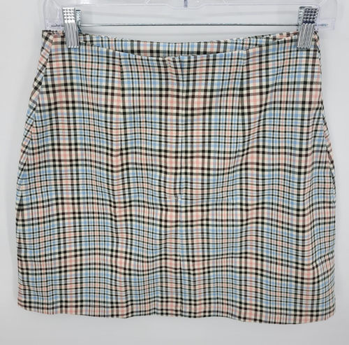 Monkl Skirt Womens 36 Plaid Mini Academia Grunge Retro 90s Y2K School Girl NWT