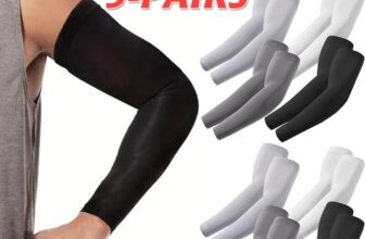 5 Pairs Cooling Arm Sleeves Cover UV Sun Protection Sports Outdoor For Men Women