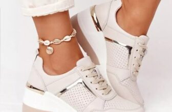 💗Ladies Wedge Hidden Trainers Womens Sneakers Lace Up Comfy Classic Pumps Shoes