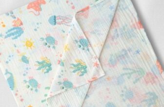 2 layer baby muslin blanket