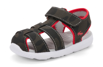 See Kai Run Cyrus Flexirun Gray Red Kid Shoe, Size 5 to 13, New