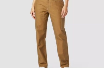 DENIZEN from Levi’s Women’s Mid-Rise 90’s Loose Straight Jeans – Brown Size 16