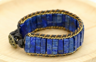 Premium Lapis Lazuli Bracelet Genuine Natural Stone Balance Handmade Jewelry