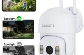blurams Security Camera Outdoor Smart Home 2.4G WIFI Pet Baby Child Monitor Cam