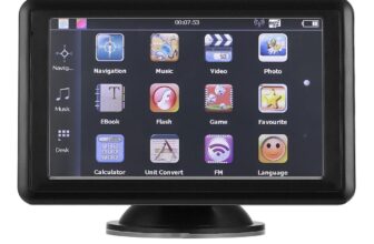 5 Inch Sat Nav Truck Free Lifetime Maps Touch Screen POI NEW GPS Navigation