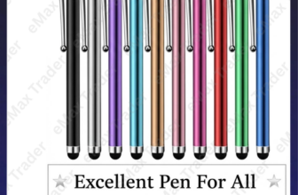 10 x STYLUS PENS SCREEN TOUCH RUBBER TIP FOR TABLET ANDROID MOBILE PHONES