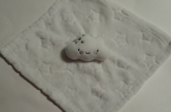 Primark Cares Cloud Stars Baby Lovey White Security Blanket