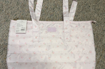 LoveShackFancy x Target – Yoobi Blooming Heirloom Ditsy Quilted Tote Bag Ballet