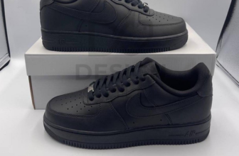 Nike Air Force 1 One Black Low AF1 New Size 8 UK New With Box – Fastest Delivery