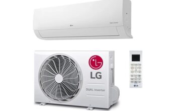 LG DualCool Pro A++ 12000 BTU Smart Wall Mounted Split Air Conditione DCPRO-WZ12