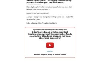 My Hemochromatosis cb vsl | Blue Heron Health News