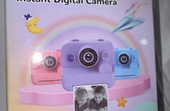 Kids Instant Print Camera Blue Thermal Video Photo Children Gift NEW Sealed