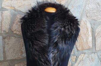 Real Fox Fur Collar Detachable Shawl Wrap  Luxury Accessory Genuine Fox Collar