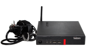 Linux Fanless PC Lenovo M625q AMD E2-9000e 8GB RAM 128Gb NVMe SSD WiFi
