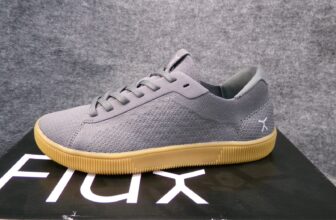 Flux Womens Adapt Trainer Gray Gum Barefoot Athletic Knit Shoes Sneaker Size 7