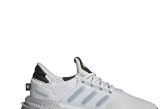 ADIDAS Mens White & Silver X_PLRBOOST Shoes UK 9 NEW Ref 1361