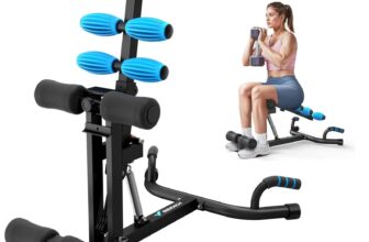 MERACH New Deep Squat Workout Machine Adjustable Glutes Trainer Exercise Fitness