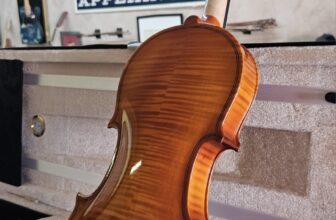 VIOLINS-BANKRUPTCY- NEW ADULT 4/4 FLAMED SOLID CONCERT VIOLIN/FIDDLE-GERMAN
