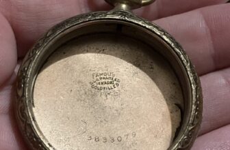 OLD POCKET WATCH CASE READ DESCRIPTION