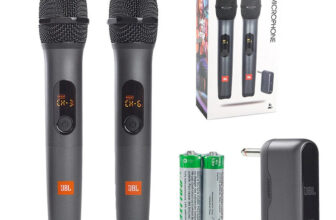 US New JBL WIRELESSMICAM 2 Wireless Dynamic Microphones with Receiver