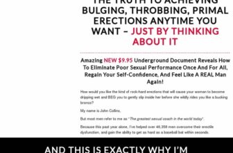 The ED Bible – Naturally Put An End To Erectile Dysfunction For Less Than $10