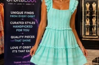 PQ Swim Carrie Dress XS/S Aqua Smocked Ruffle Tiered Mini Cover Up NWT