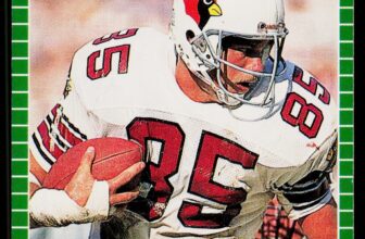 Jay Novacek, 1989 Pro Set, #335, Phoenix Cardinals, RC