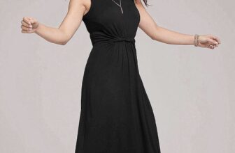 Maurices 24/7 NWT Tansy Twist Dress black midi dress tie front detail size OX 1X