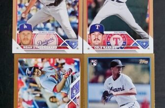 2023 Topps Update Series GOLD BORDER (#’d/2023)  You Pick – 2 Card Minimum