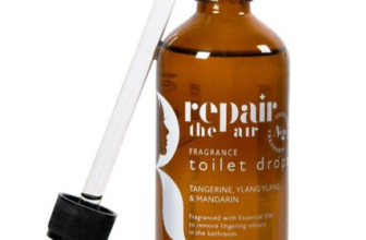 Repair the Air Fragrance Toilet Drops with Tangerine & Ylang Ylang 95ml